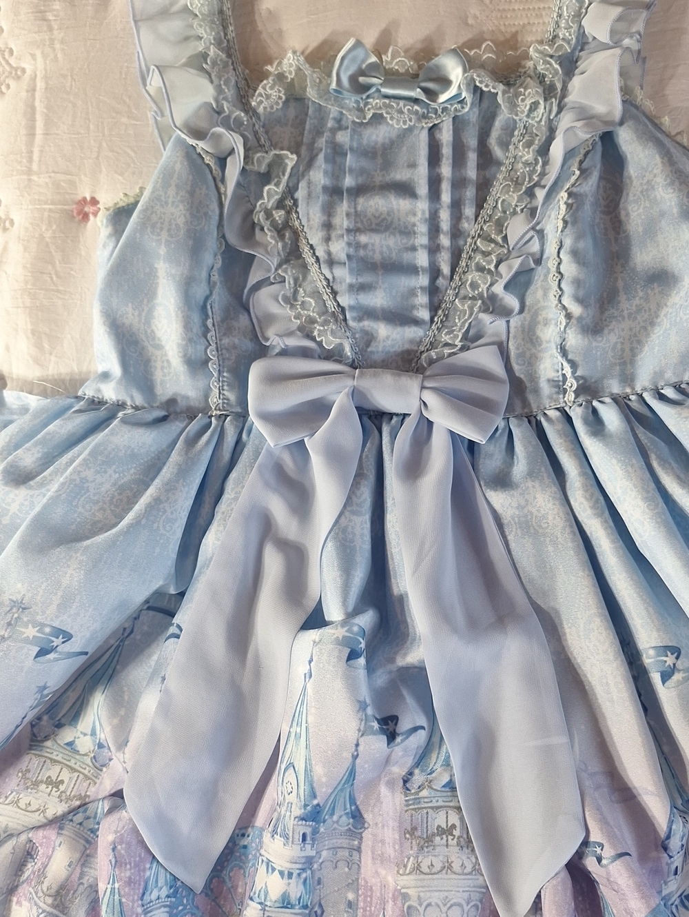 Angelic Pretty Fairytale Carriage Blue JSK | Sweet Lolita - Picture 9 of 16